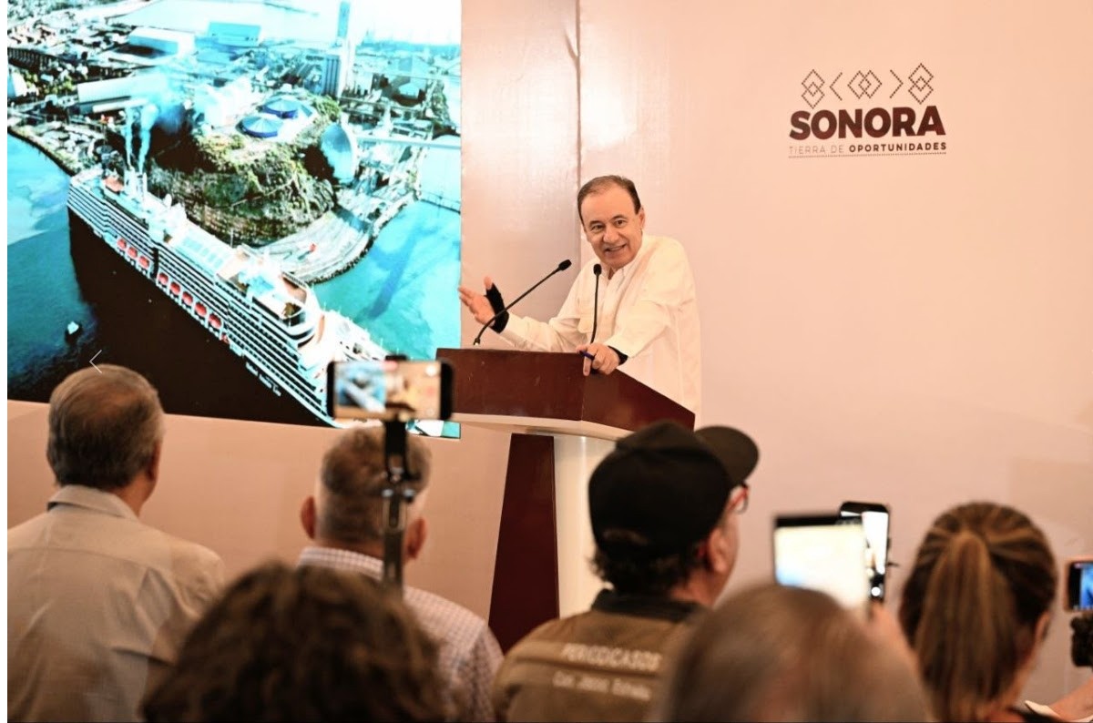Convierte Durazo a Sonora en destino internacional de cruceros con 15 próximos arribos al Puerto de Guaymas