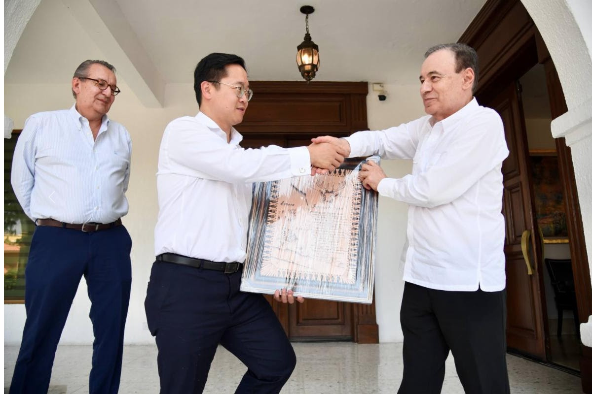 Gobernador Durazo atrae proyectos de inversión extranjera; visitan Sonora empresarios de Singapur